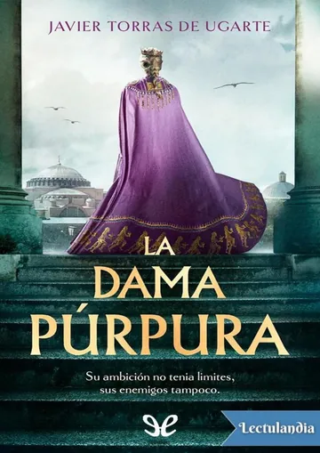 La dama púrpura de Javier Torras de Ugarte, portada del libro