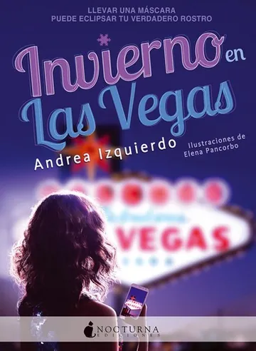 Invierno en Las Vegas de Andrea Izquierdo, portada del libro