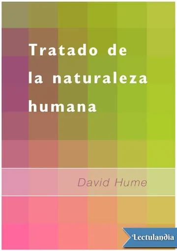 Tratado de la Naturaleza Humana de David Hume, portada del libro