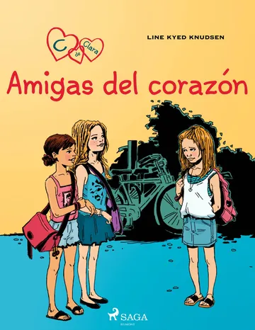 C de Clara 1--Amigas del corazón de Line Kyed Knudsen, portada del libro