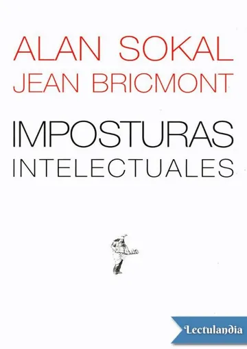 Imposturas intelectuales de Alan Sokal, portada del libro