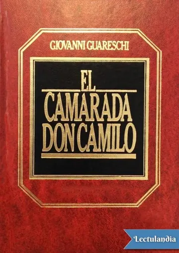 El camarada don Camilo de Giovanni Guareschi, portada del libro