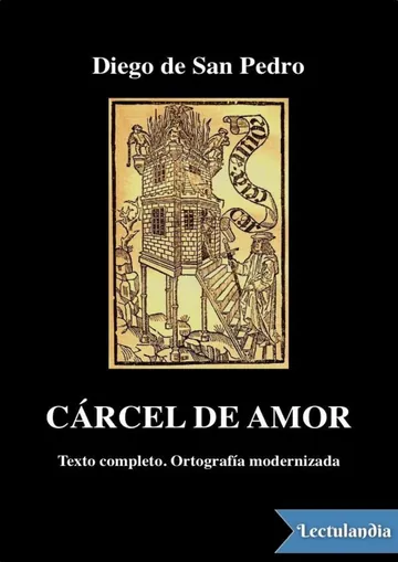 Cárcel de Amor de Diego de San Pedro, portada del libro