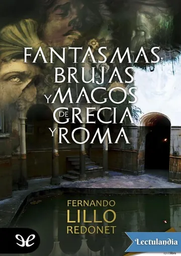 Fantasmas, brujas y magos de Grecia y Roma de Fernando Lillo Redonet, portada del libro