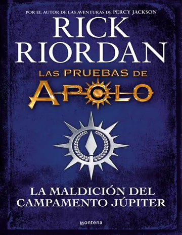 La maldicion del Campamento Jupiter de Rick Riordan, portada del libro
