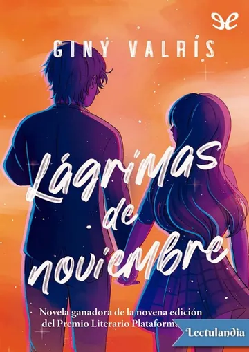 Lágrimas de noviembre de Giny Valris, portada del libro