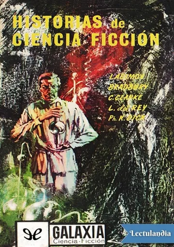 Historias de ciencia ficción de Isaac Asimov, portada del libro