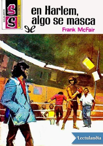 En Harlem, algo se masca de Frank McFair, portada del libro