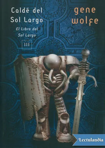 Caldé del Sol Largo de Gene Wolfe, portada del libro