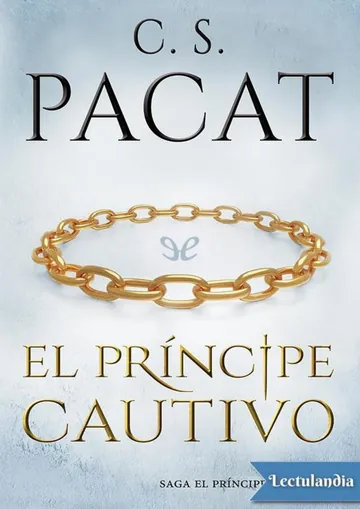 El príncipe cautivo de C. S. Pacat, portada del libro