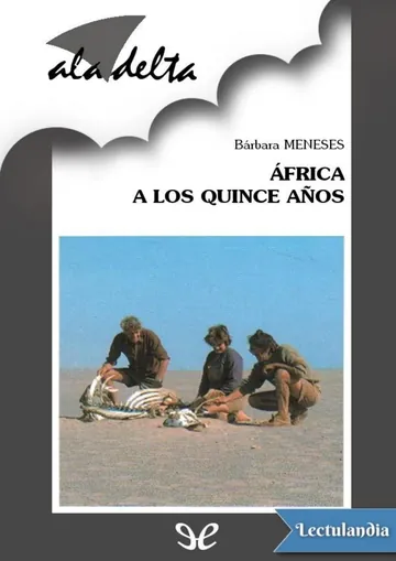 África a los quince años de Bárbara Meneses, portada del libro