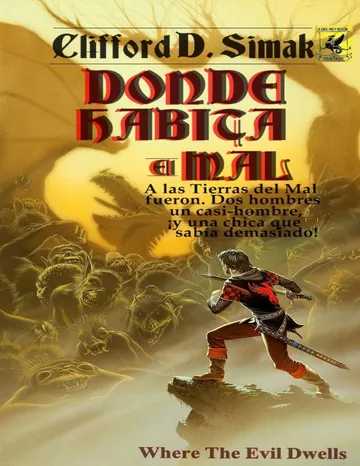 Donde Habita el Mal - Where the Evi de Clifford D. Simak, portada del libro