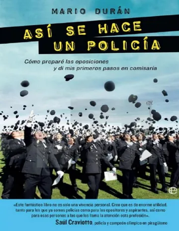 Así se hace un policía de Mario Duran, portada del libro