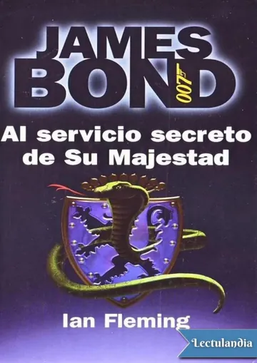 Al Servio de Su Majestad de Ian Fleming, portada del libro