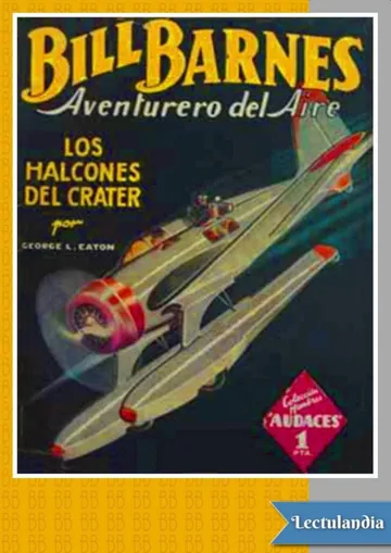 Los halcones del cráter de George L. Eaton, portada del libro