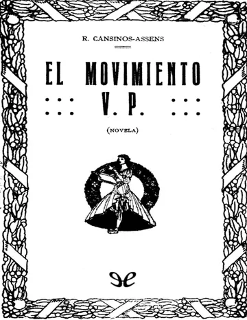 El movimiento V. P. de Rafael Cansinos Assens, portada del libro