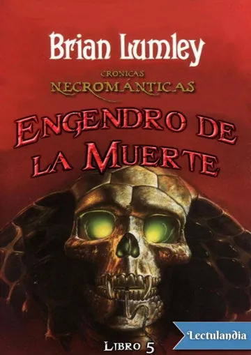 Engendro de la muerte de Brian Lumley, portada del libro