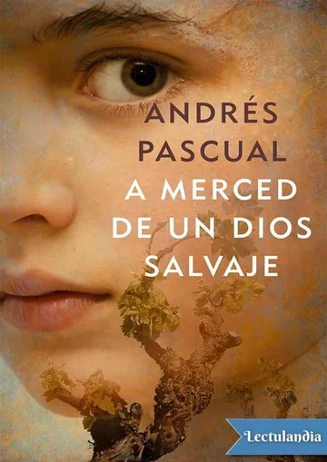 A merced de un dios salvaje de Andrés Pascual, portada del libro