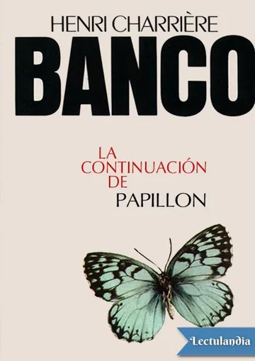 Banco de Henri Charrière, portada del libro