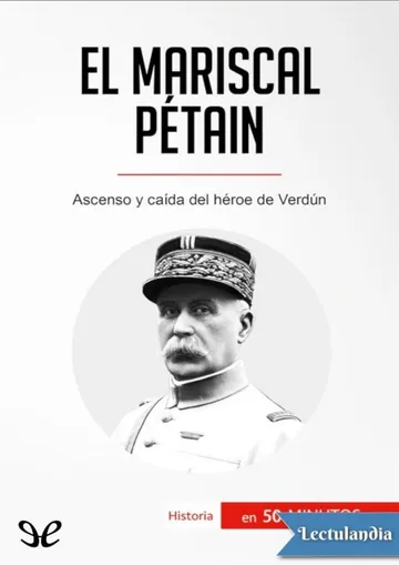 El mariscal Pétain de Jonathan Duhoux, portada del libro