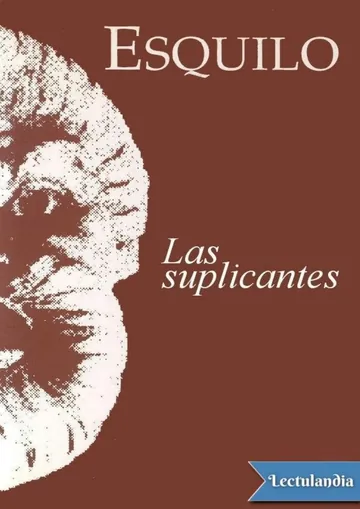 Las suplicantes de Esquilo, portada del libro