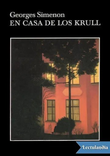 En casa de los Krull de Georges Simenon, portada del libro