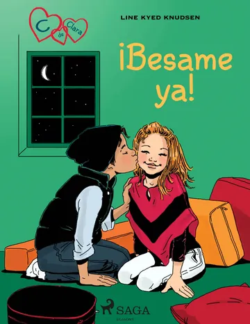 C de Clara 3--¡Besame ya! de Line Kyed Knudsen, portada del libro