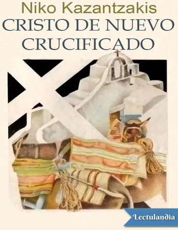 Cristo de nuevo crucificado de Nikos Kazantzakis, portada del libro