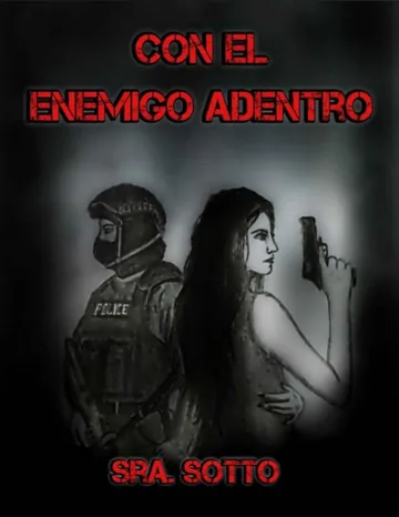 CON EL ENEMIGO ADENTRO de Sra. Sotto, portada del libro