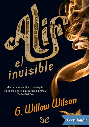 Alif el invisible de G. Willow Wilson, portada del libro