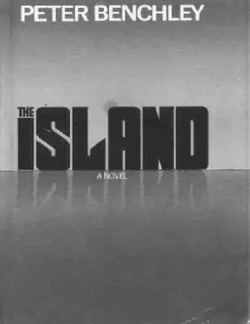 La isla de Peter Benchley, portada del libro