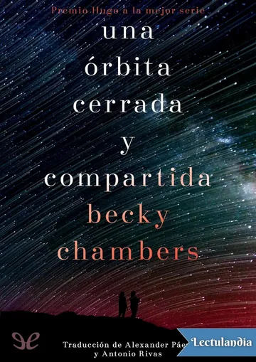Una órbita cerrada y compartida de Becky Chambers, portada del libro