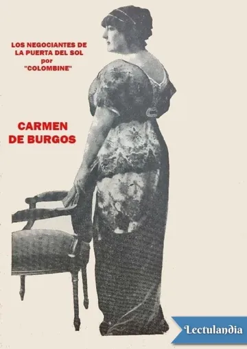Los negociantes de la Puerta del Sol de Carmen de Burgos, portada del libro