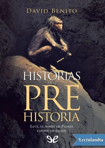 Historias de la Prehistoria de David Benito del Olmo, portada del libro