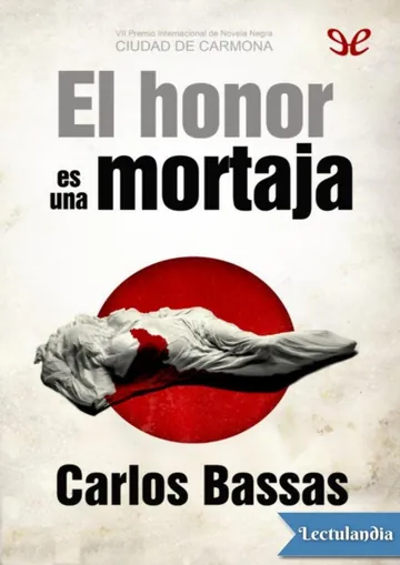El honor es una mortaja de Carlos Bassas, portada del libro
