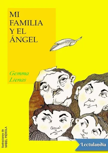 Mi familia y el ángel de Gemma Lienas, portada del libro
