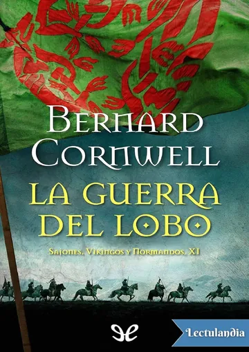 La guerra del lobo de Bernard Cornwell, portada del libro