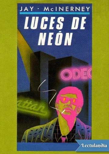 Luces de neón de Jay McInerney, portada del libro