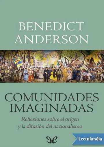 Comunidades imaginadas de Benedict Anderson, portada del libro