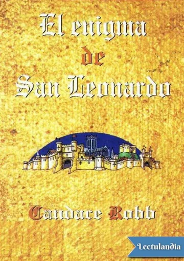 El enigma de San Leonardo de Candace Robb, portada del libro