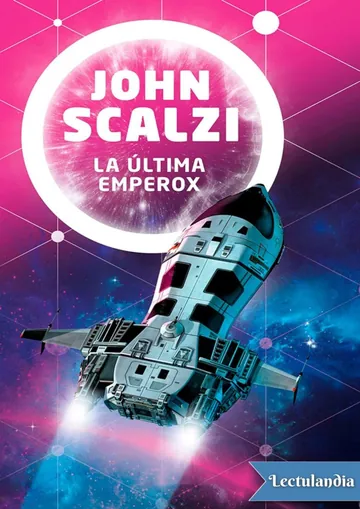 La última emperox de John Scalzi, portada del libro