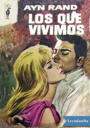 Los que vivimos de Ayn Rand, portada del libro