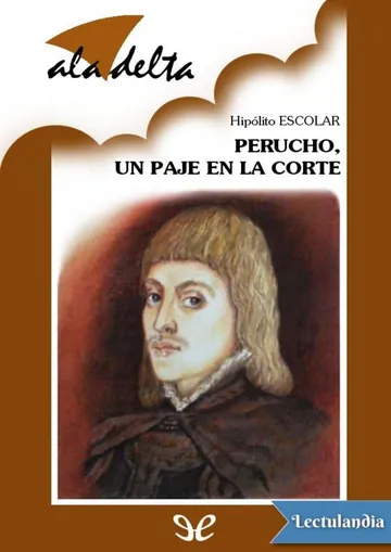 Perucho, un paje en la corte de Hipólito Escolar Sobrino, portada del libro