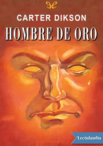 Hombre de oro de Carter Dickson, portada del libro