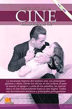 Breve historia del cine de Antonio Rodríguez Vela, portada del libro