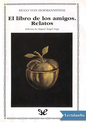 El libro de los amigos & Relatos de Hugo von Hofmannsthal, portada del libro