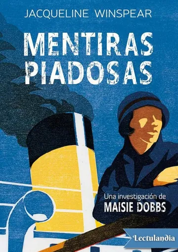 Mentiras piadosas de Jacqueline Winspear, portada del libro