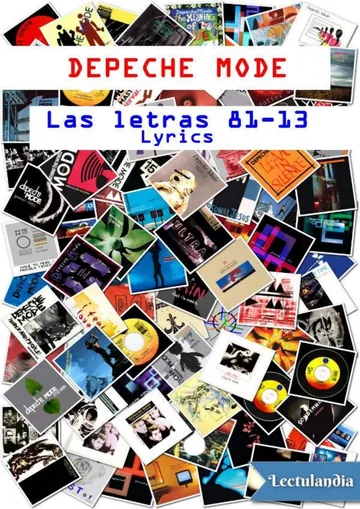 Depeche Mode. Las letras 81-13 de Martin L. Gore, portada del libro