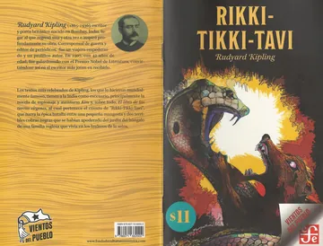 Rikki-Tikki-Tavi de Rudyard Kipling, portada del libro