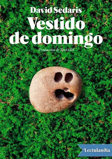 Vestido de domingo de David Sedaris, portada del libro